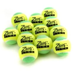 Zsig Link Mini Tennis Ball Green 12 Pack