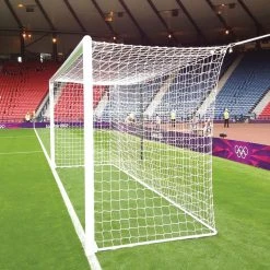 Harrod Sport 24ft X 8ft Aluminium Socketed Box Football Posts -M3C store it010948 2