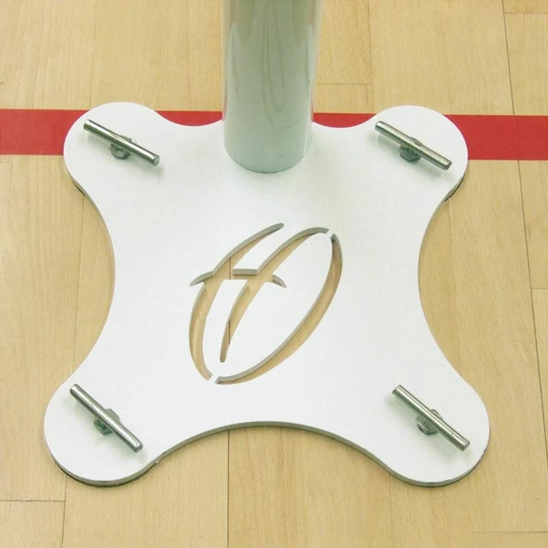 Harrod Sport Floor Fixed International Netball Posts 4 Harrod Sport Floor Fixed International Netball Posts - Image 2