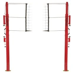 Harrod Sport Socketed Competition Telescopic Volleyball Posts