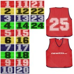 Newitts Numbered Training Bibs