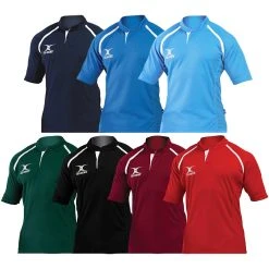 Gilbert Xact Plain Match Junior Rugby Shirt