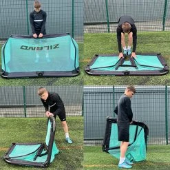 Ziland Aluminium Folding Football Goal -M3C store it099996c 5